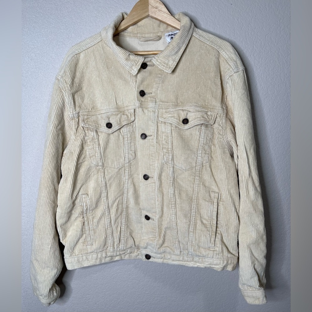PRINCESSES POLLY WESTERN CORD JACKET BEIGE Large /XL - Picture 4 of 9